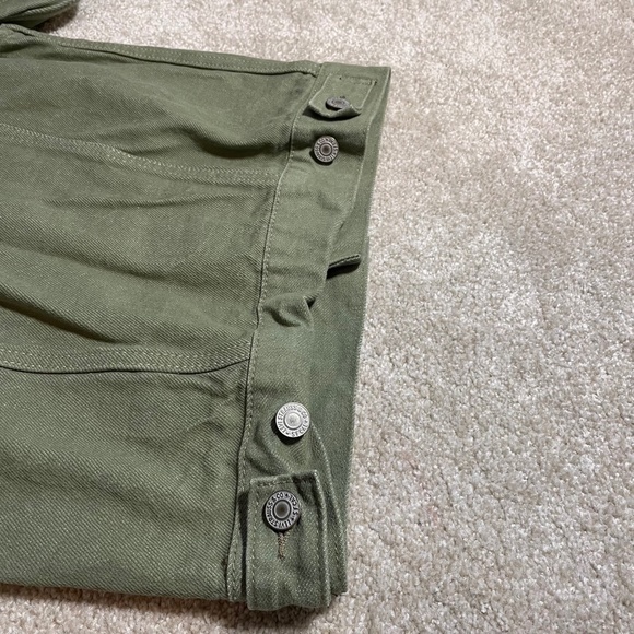 Levi's Olive Green Youth Small (8-10 yr. Old) Jeans Jacket - Picture 5 of 7